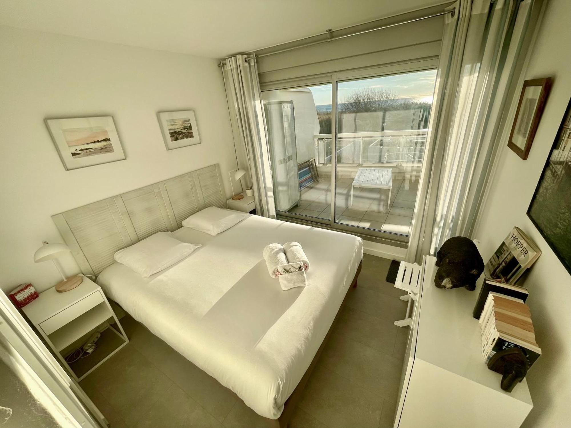 Pgh N25 - Vue Mer, Premiere Ligne & Parking Prive La Grande Motte Extérieur photo